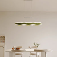 FINIAN Linear Chandelier by Lampadom - close-up