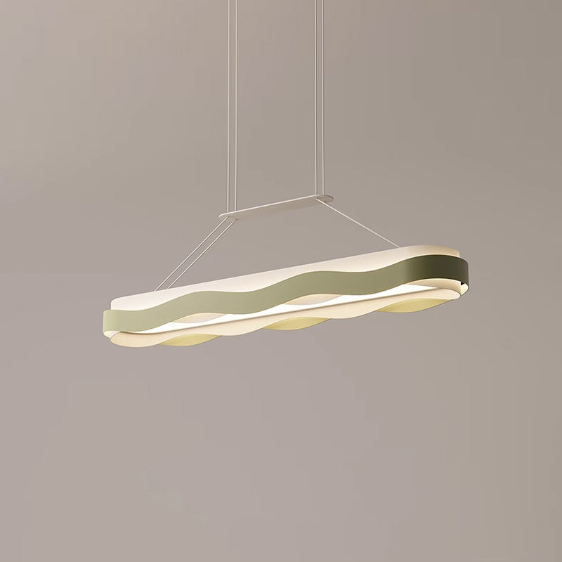 FINIAN Linear Chandelier by Lampadom - side view