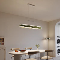FINIAN Linear Chandelier by Lampadom - angle view