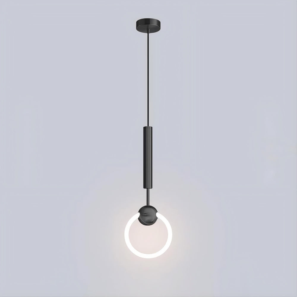 FINNUR RING Pendant by Lampadom - side view