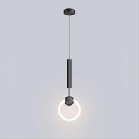 FINNUR RING Pendant by Lampadom - side view