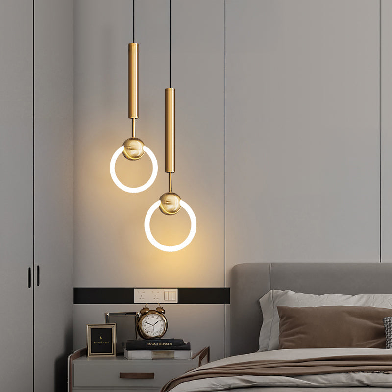 FINNUR RING Pendant by Lampadom - side view