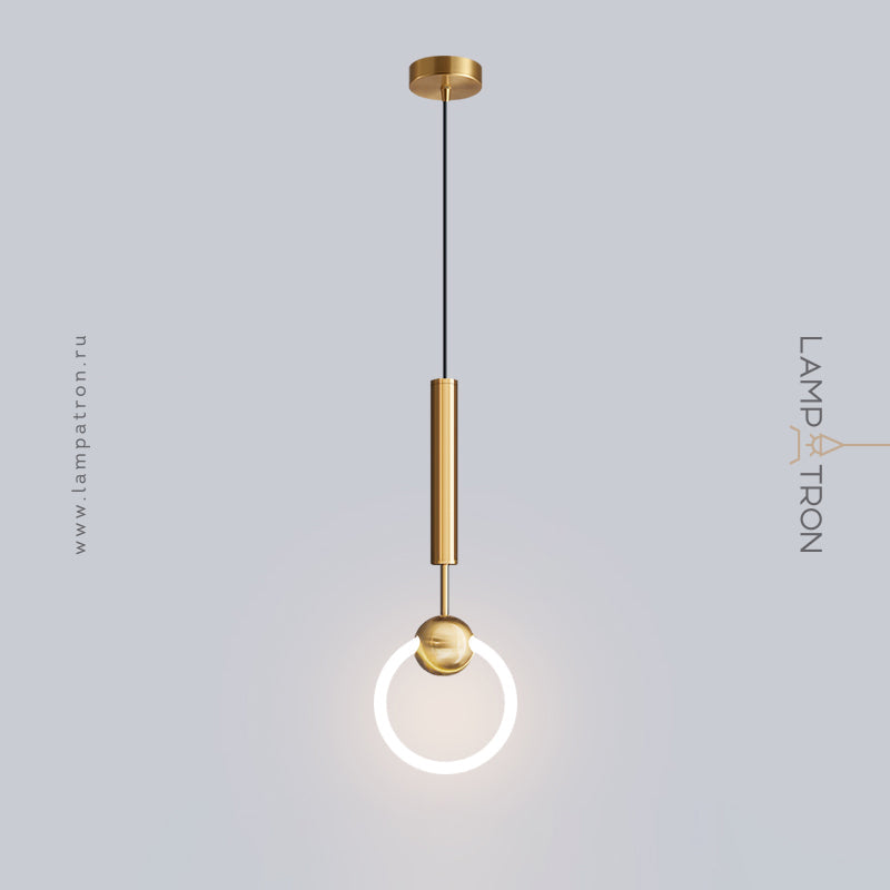 FINNUR RING Pendant by Lampadom - close-up