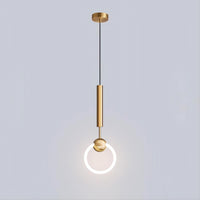 FINNUR RING Pendant by Lampadom - angle view