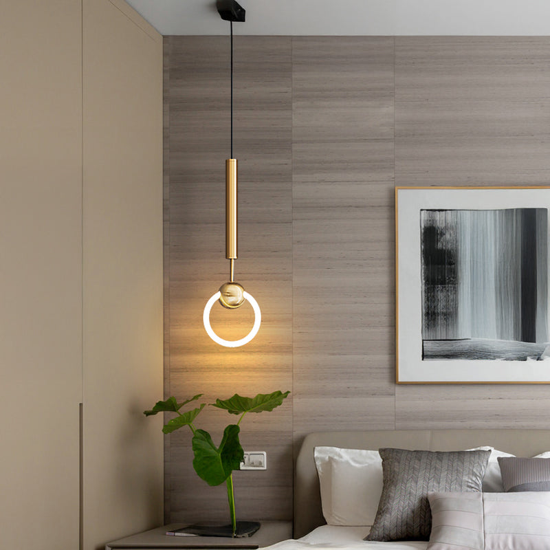 FINNUR RING Pendant by Lampadom - scale reference