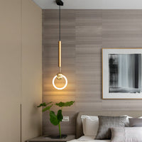 FINNUR RING Pendant by Lampadom - scale reference
