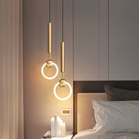 FINNUR RING Pendant by Lampadom - close-up