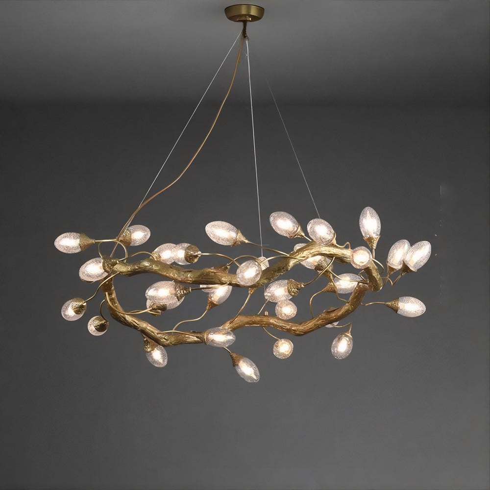 FLORENCE Ring Chandelier by Lampadom - angle view