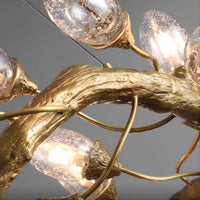 FLORENCE Ring Chandelier by Lampadom - side view