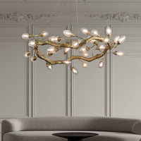 FLORENCE Ring Chandelier by Lampadom - scale reference
