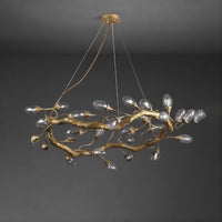 FLORENCE Ring Chandelier by Lampadom - angle view