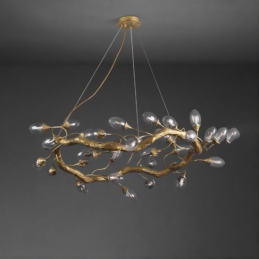 FLORENCE Ring Chandelier by Lampadom - close-up
