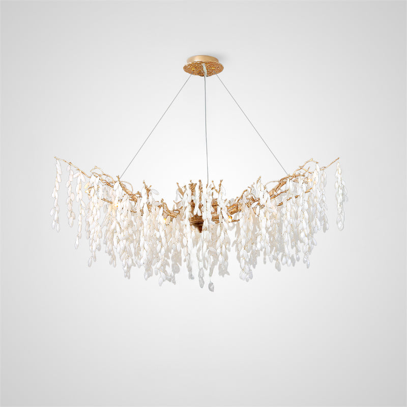 FLORIAN L Chandelier by Lampadom - side view