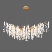FLORIAN L Chandelier by Lampadom - scale reference