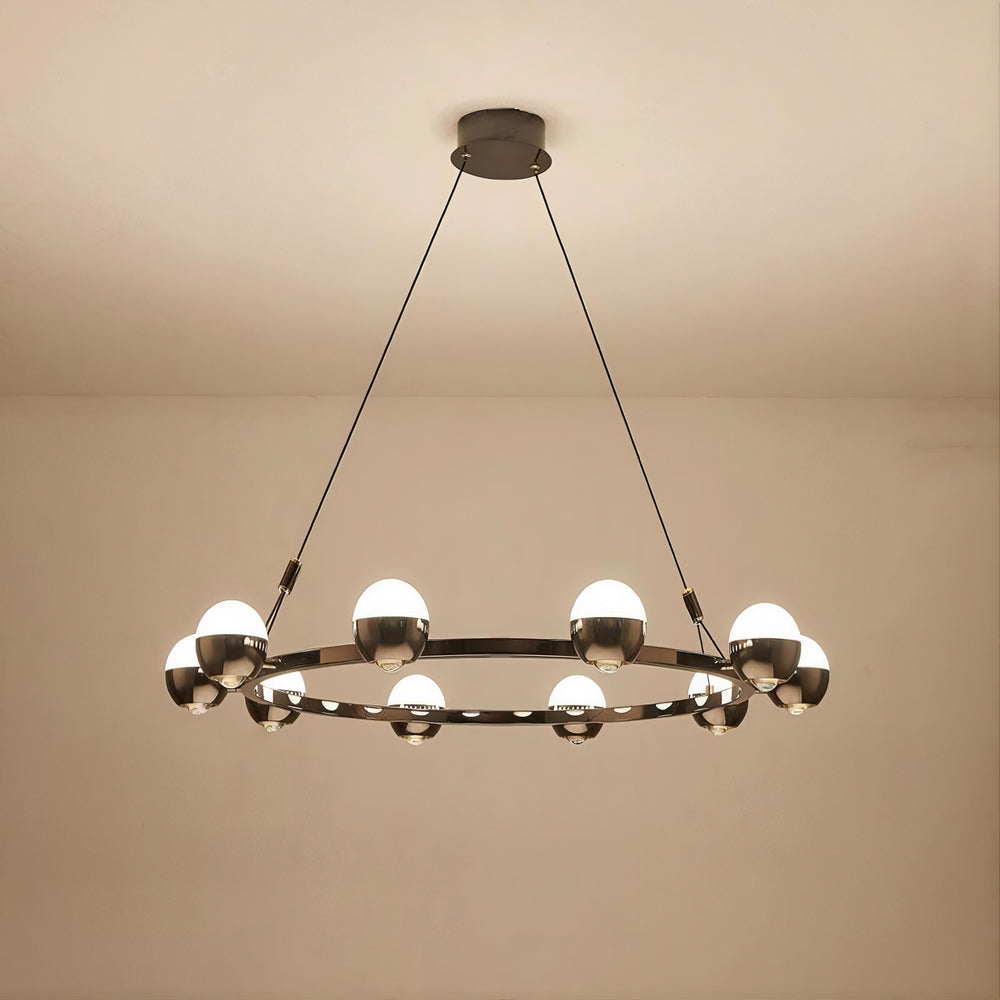 BARCELONA Ring Chandelier by Lampadom - ambient shot