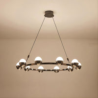 BARCELONA Ring Chandelier by Lampadom - ambient shot