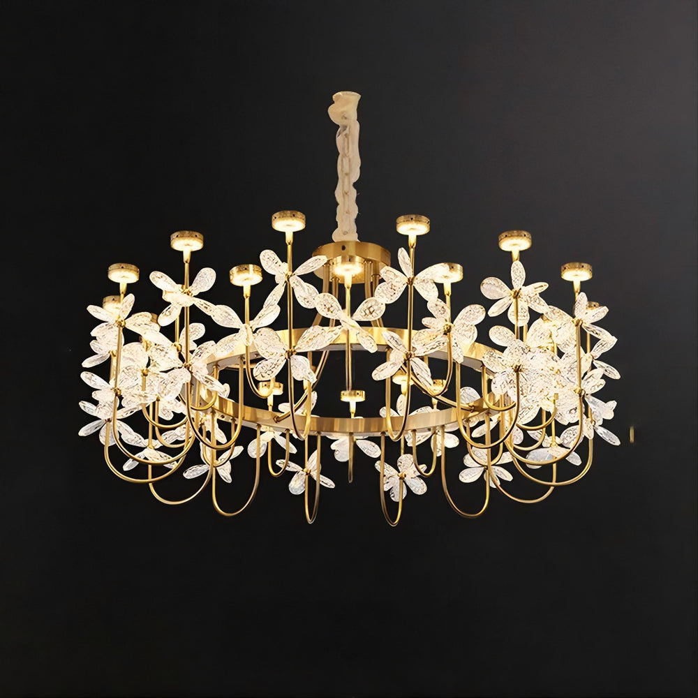 FLORINDA Chandelier by Lampadom - detail view
