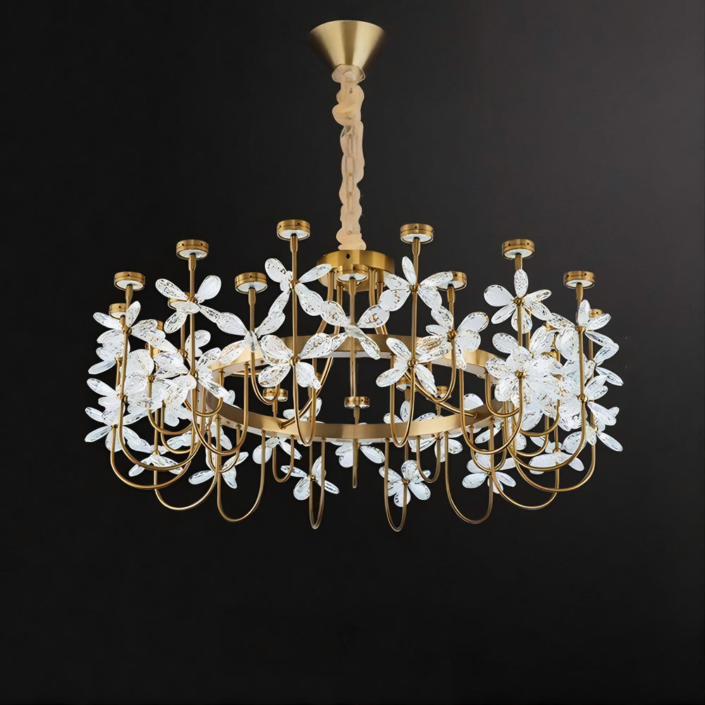 FLORINDA Chandelier by Lampadom - scale reference