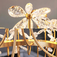 FLORINDA Chandelier by Lampadom - angle view