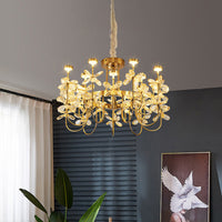 FLORINDA Chandelier by Lampadom - close-up