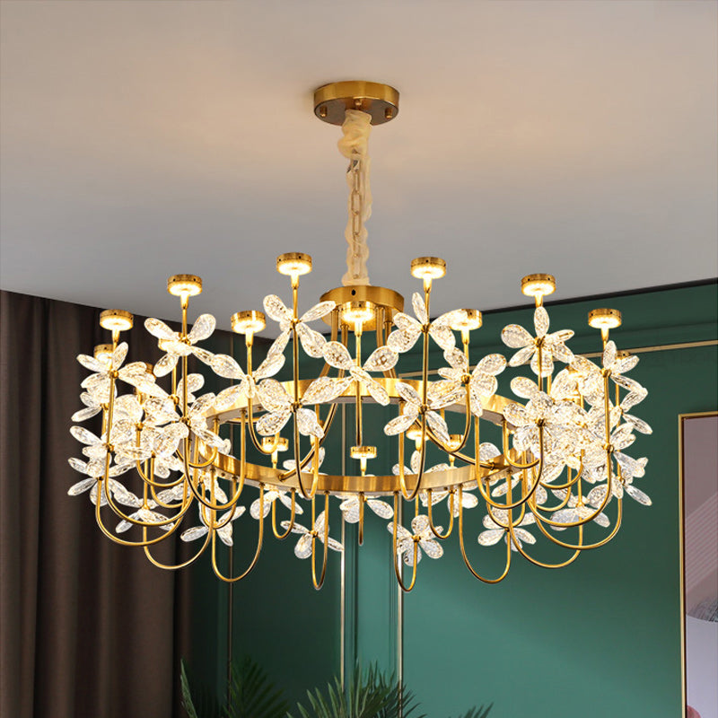 FLORINDA Chandelier by Lampadom - scale reference