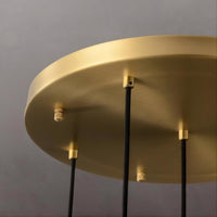 FLORIS 5 Cascade Light by Lampadom - scale reference