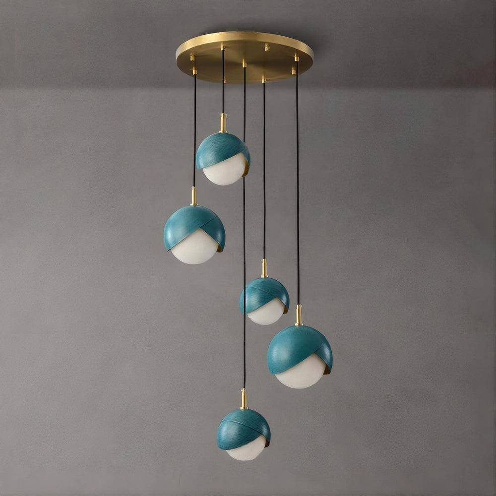 FLORIS 5 Cascade Light by Lampadom - side view