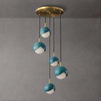 FLORIS 5 Cascade Light by Lampadom - side view