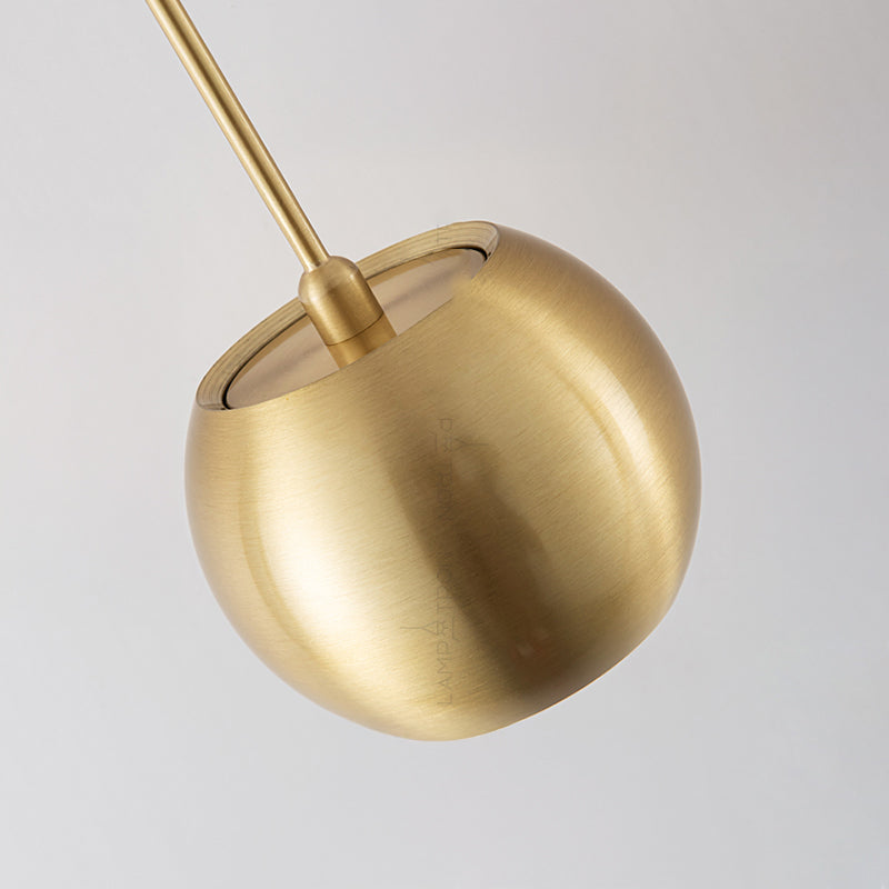 FLORRY ONE Pendant by Lampadom - scale reference