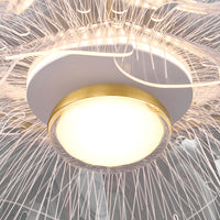 FLOWER Ring ChandelierS Chandelier by Lampadom - top view