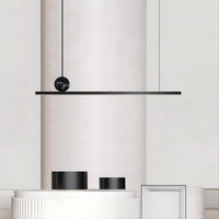 FLOYD D Linear Chandelier by Lampadom - close-up