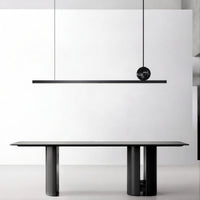 FLOYD D Linear Chandelier by Lampadom - side view