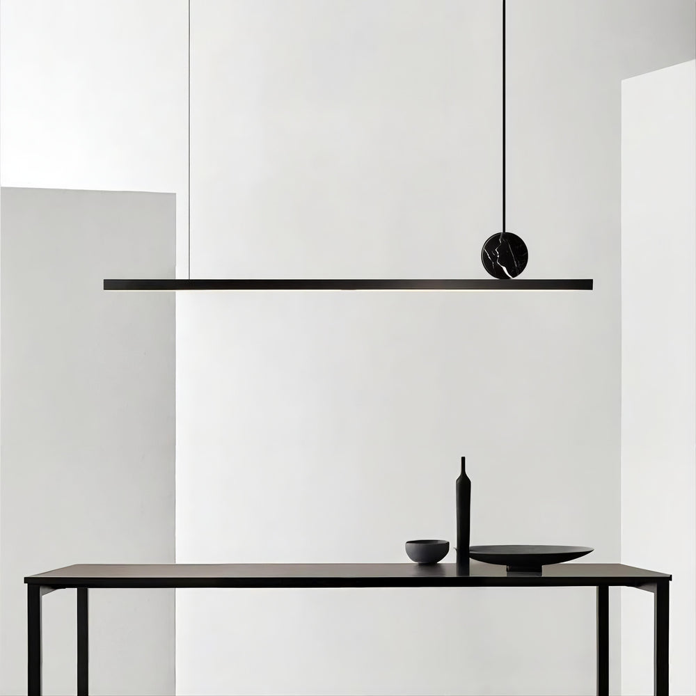 FLOYD D Linear Chandelier by Lampadom - detail view