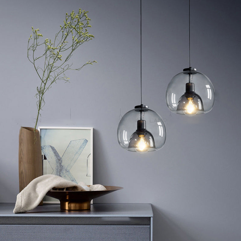 FOCUS Pendant by Lampadom - side view