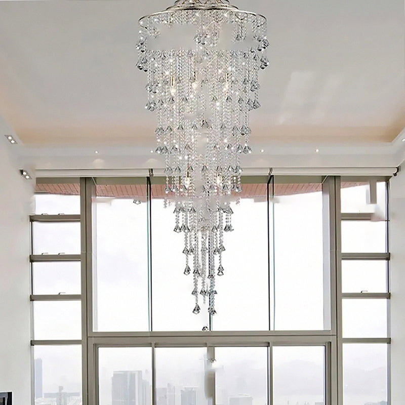 FRANCISCA Chandelier by Lampadom - scale reference