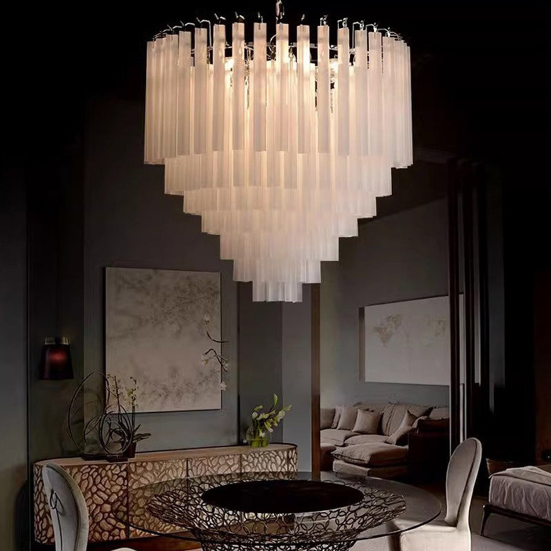 FRANKLIN Chandelier Chandelier in Crystal by Lampadom - installation view