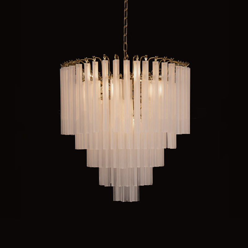 FRANKLIN Chandelier Chandelier in Crystal by Lampadom - installation view