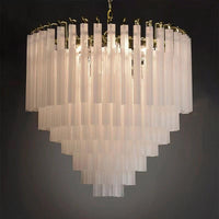FRANKLIN Chandelier Chandelier in Crystal by Lampadom - installation view