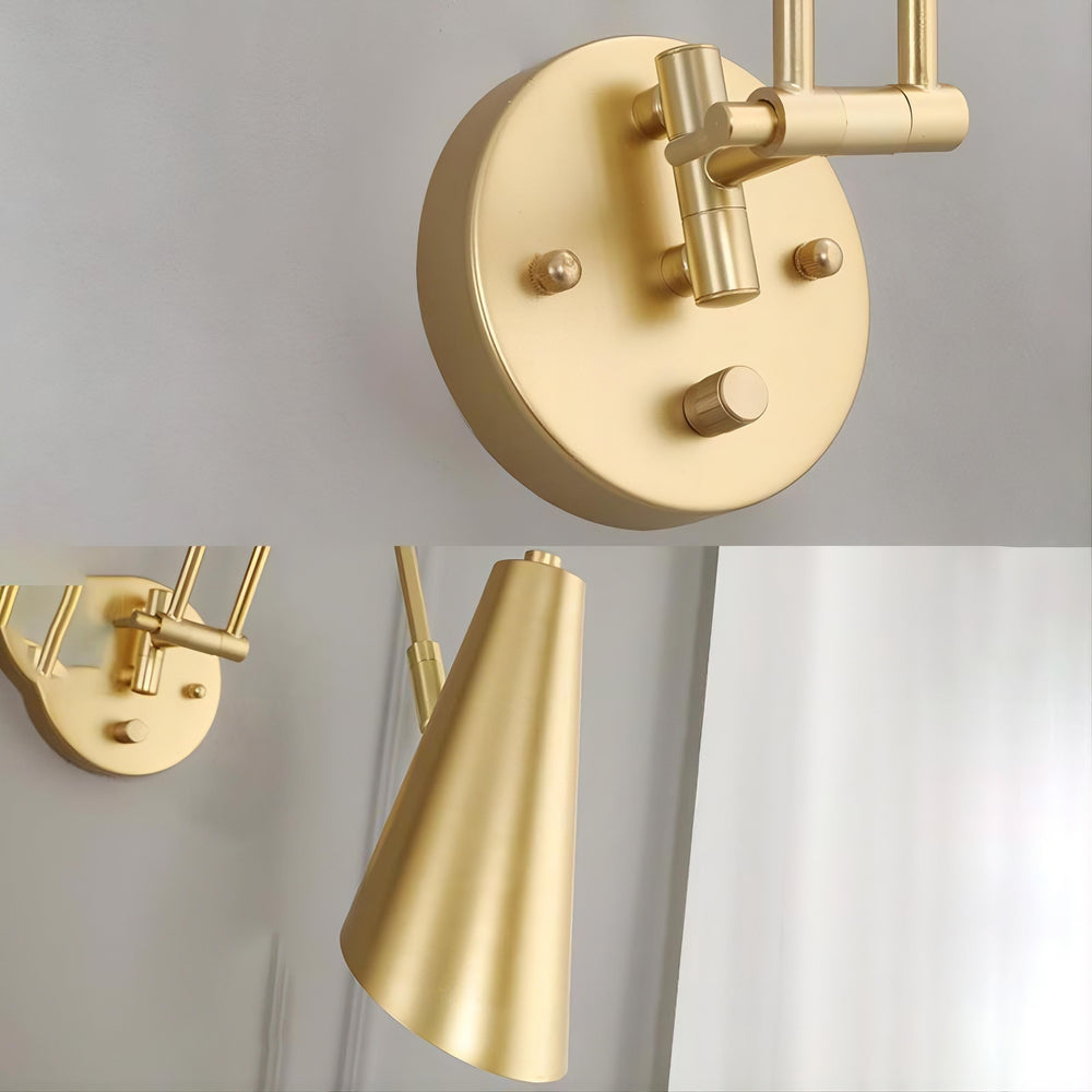FREDLY Wall Light by Lampadom - side view