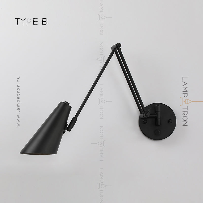 FREDLY Wall Light by Lampadom - top view