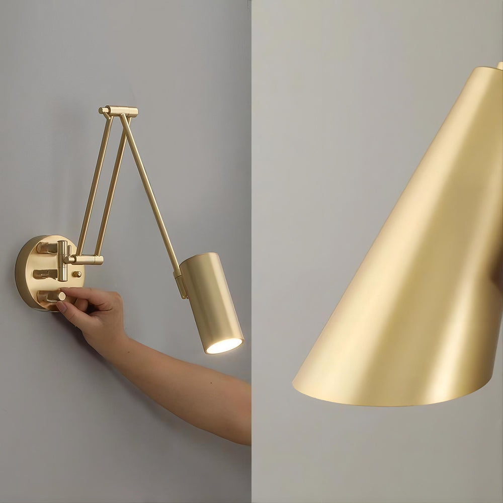 FREDLY Wall Light by Lampadom - close-up