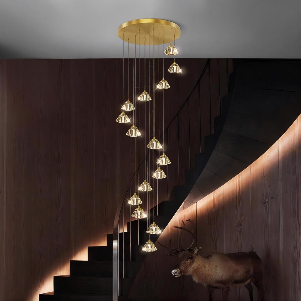 FREEDVOR Cascade Light by Lampadom - scale reference