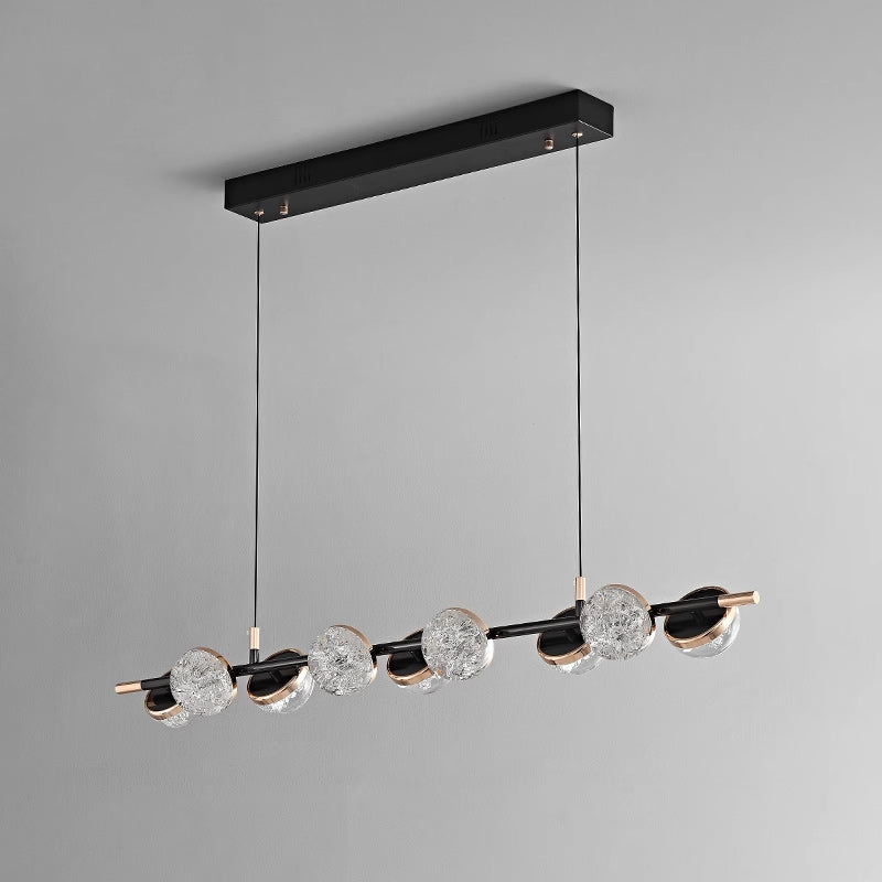 FRIDHELM Linear Chandelier by Lampadom - scale reference