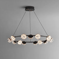 FRIDHELM Ring Chandelier by Lampadom - side view