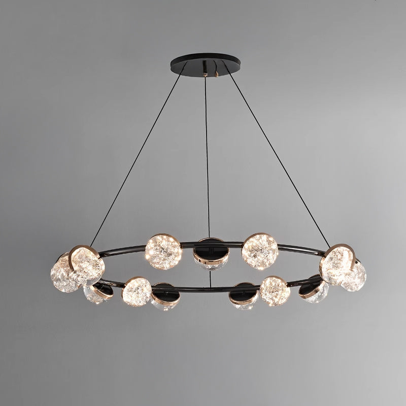 FRIDHELM Ring Chandelier by Lampadom - scale reference