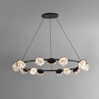 FRIDHELM Ring Chandelier by Lampadom - scale reference