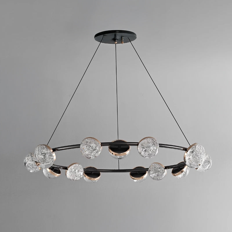 FRIDHELM Ring Chandelier by Lampadom - detail view