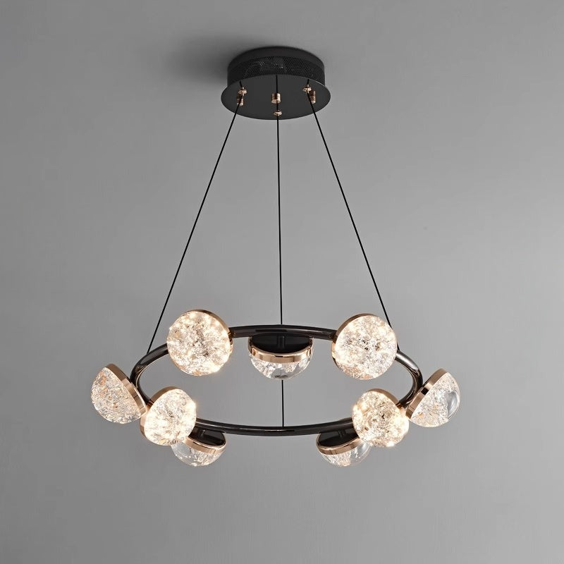 FRIDHELM Ring Chandelier by Lampadom - angle view