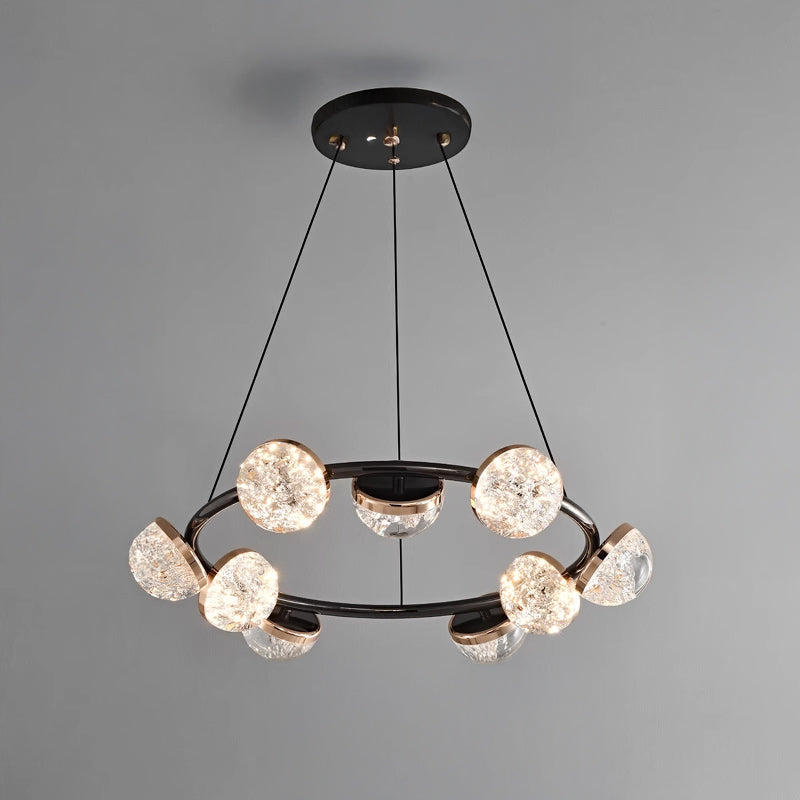 FRIDHELM Ring Chandelier by Lampadom - close-up