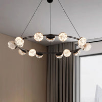 FRIDHELM Ring Chandelier by Lampadom - side view